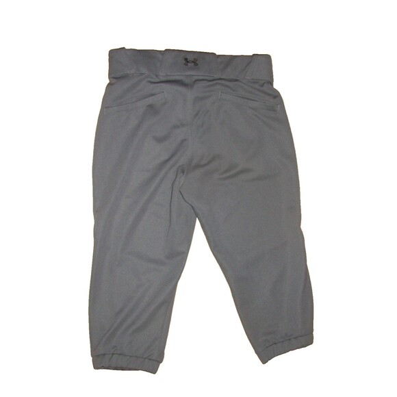 Under Armour Softball Capri Crop Sports Pants Gray Women's Size Small - Picture 3 of 4